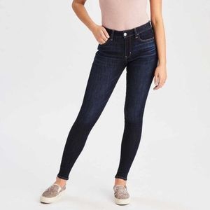 American eagle high-rise dark wash jeggings